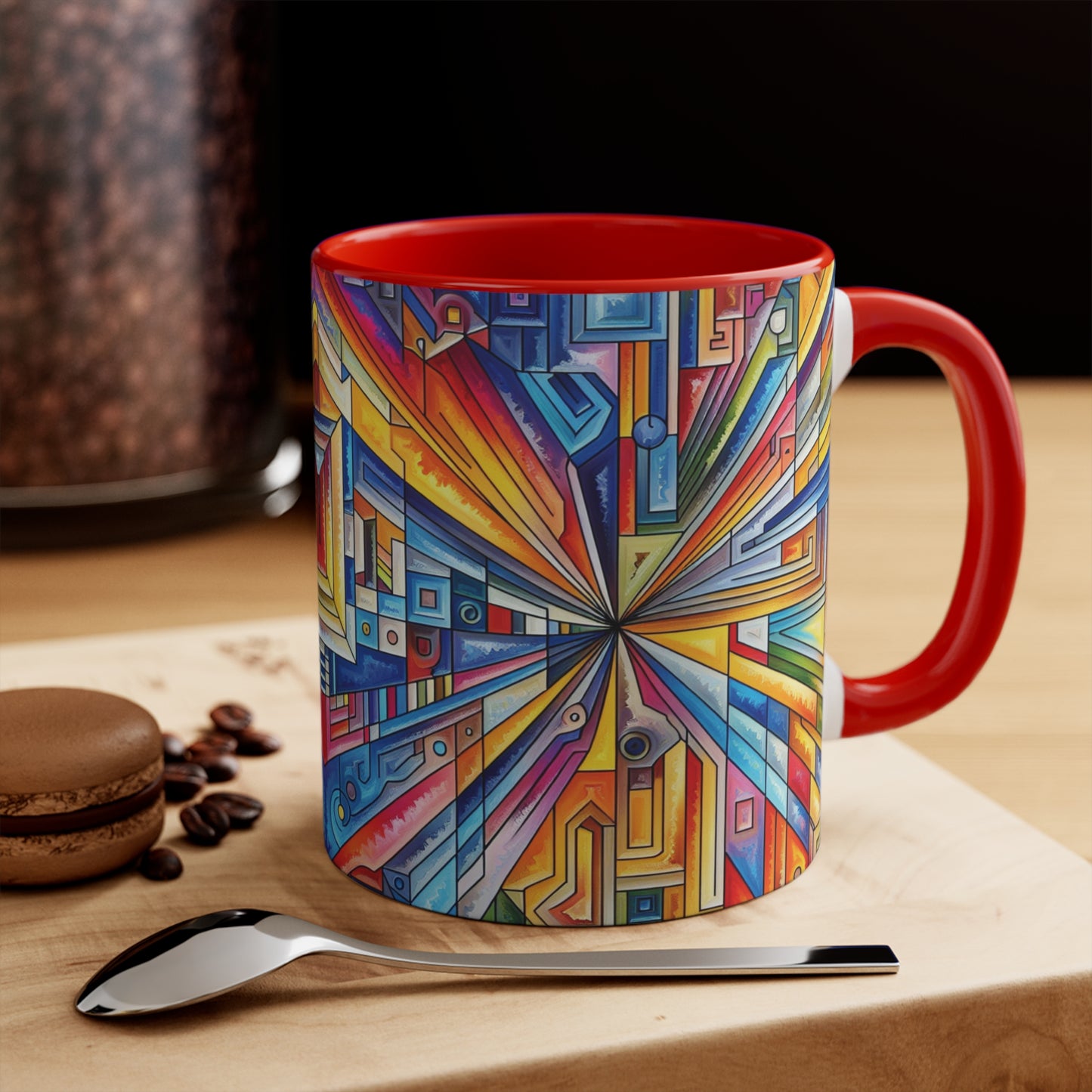 Custom Two-Tone Ceramic Mugs: Microwave & Dishwasher Safe