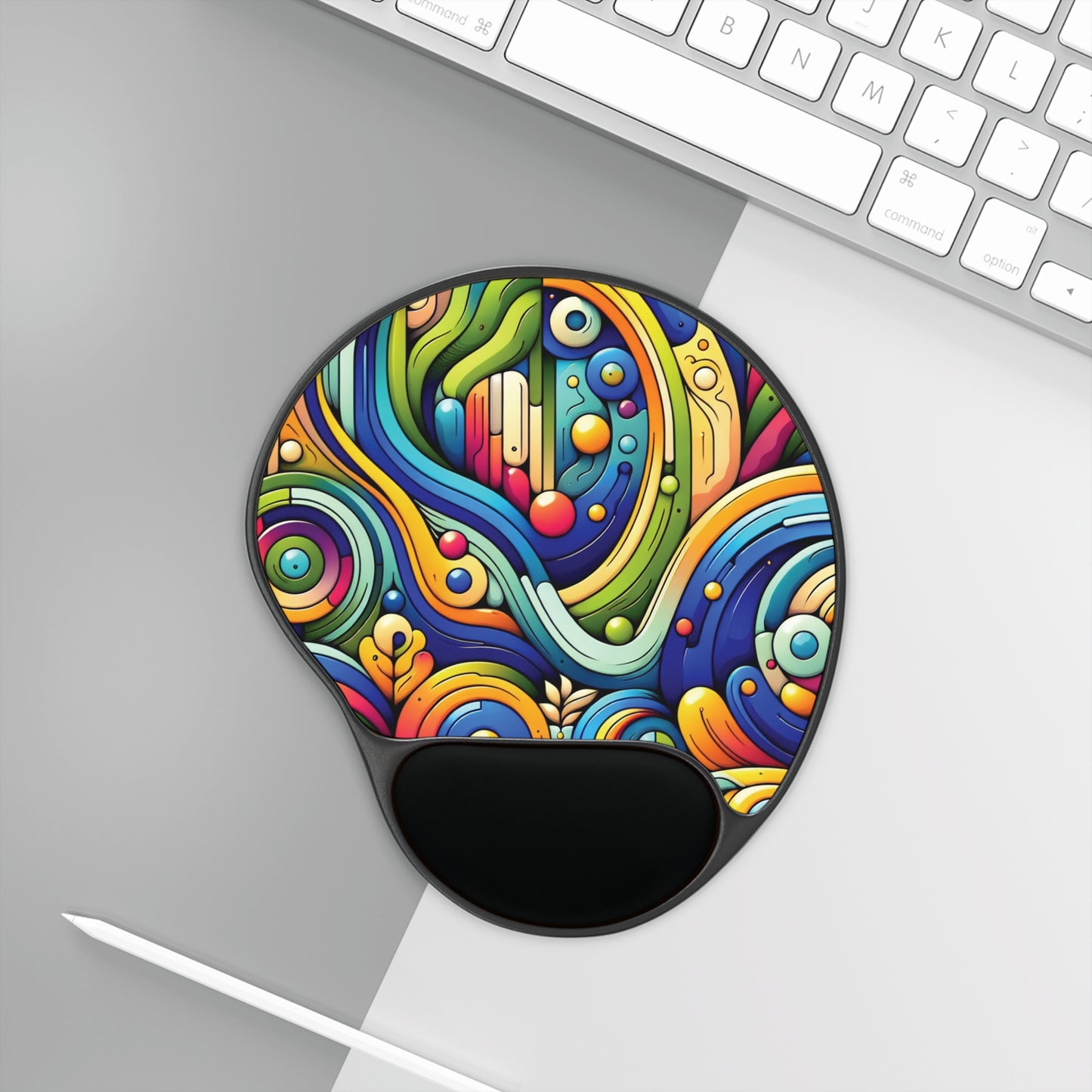 Mouse Pad With Wrist Rest