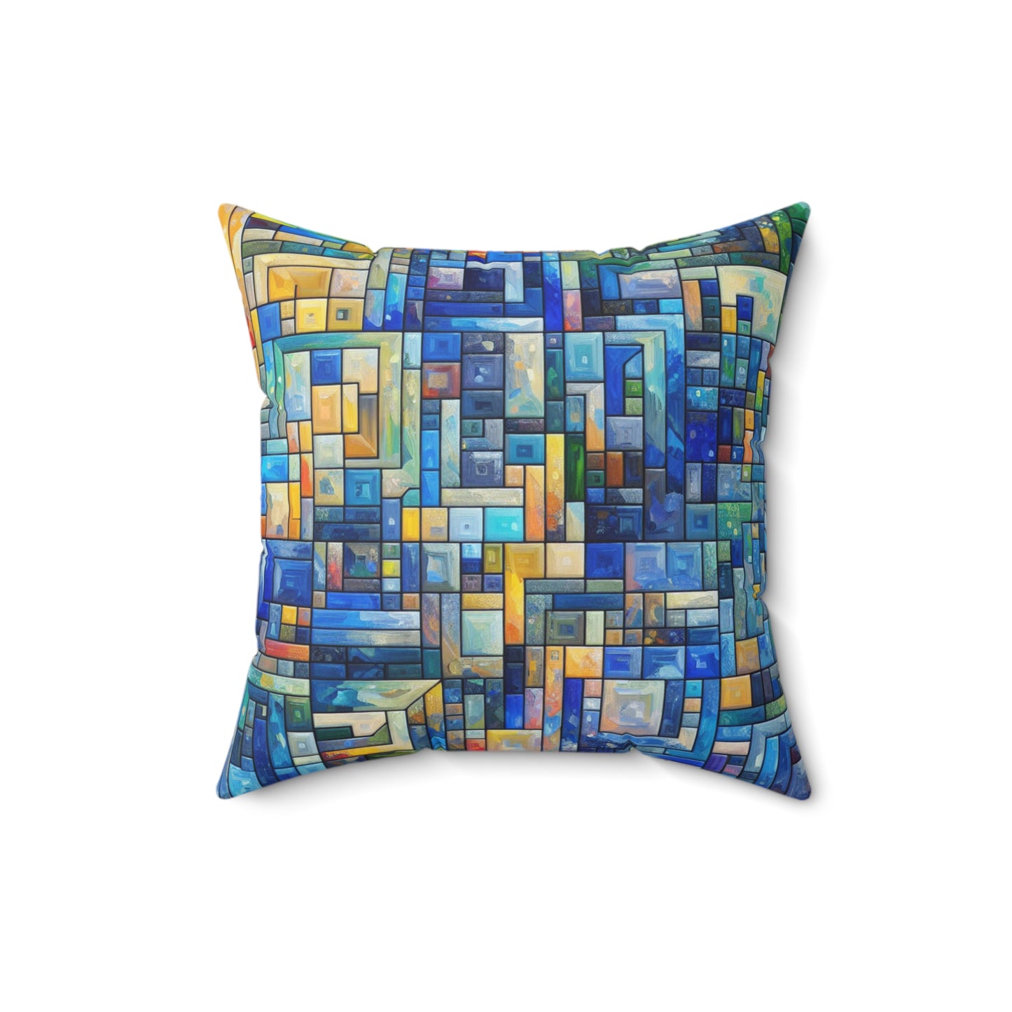 Spun Polyester Square Pillow