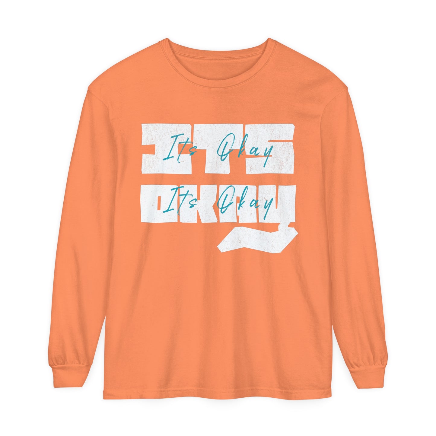 Unisex Garment-dyed Long Sleeve T-Shirt