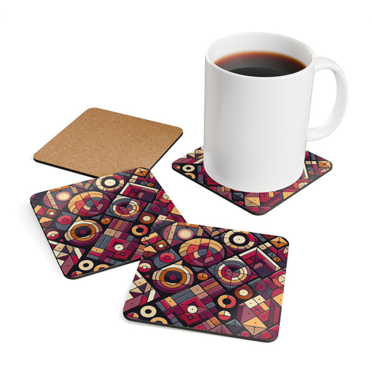 Corkwood Coaster Set