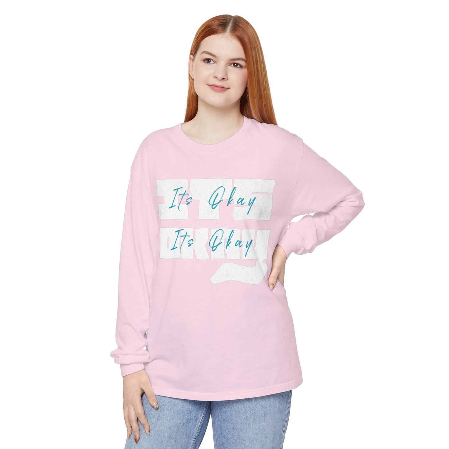 Unisex Garment-dyed Long Sleeve T-Shirt