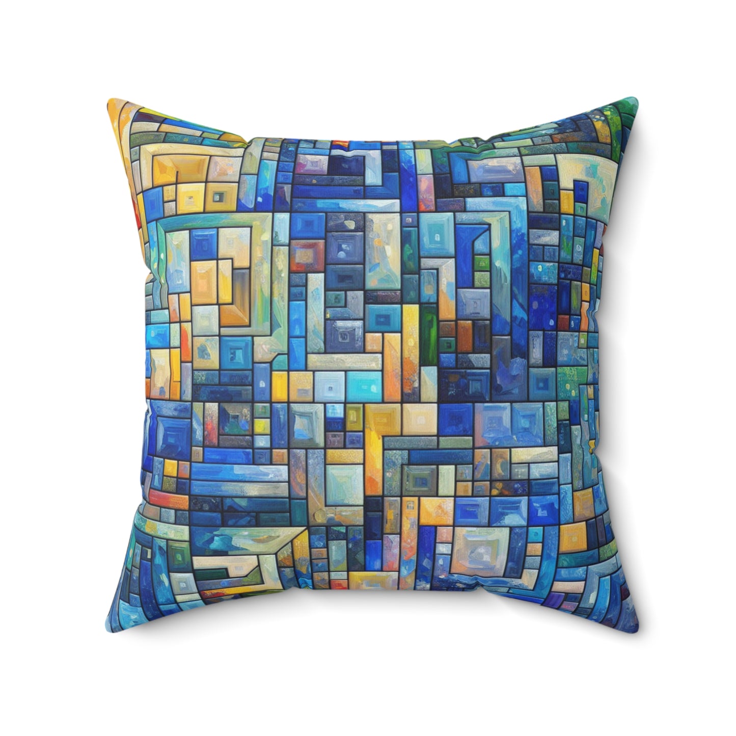 Spun Polyester Square Pillow