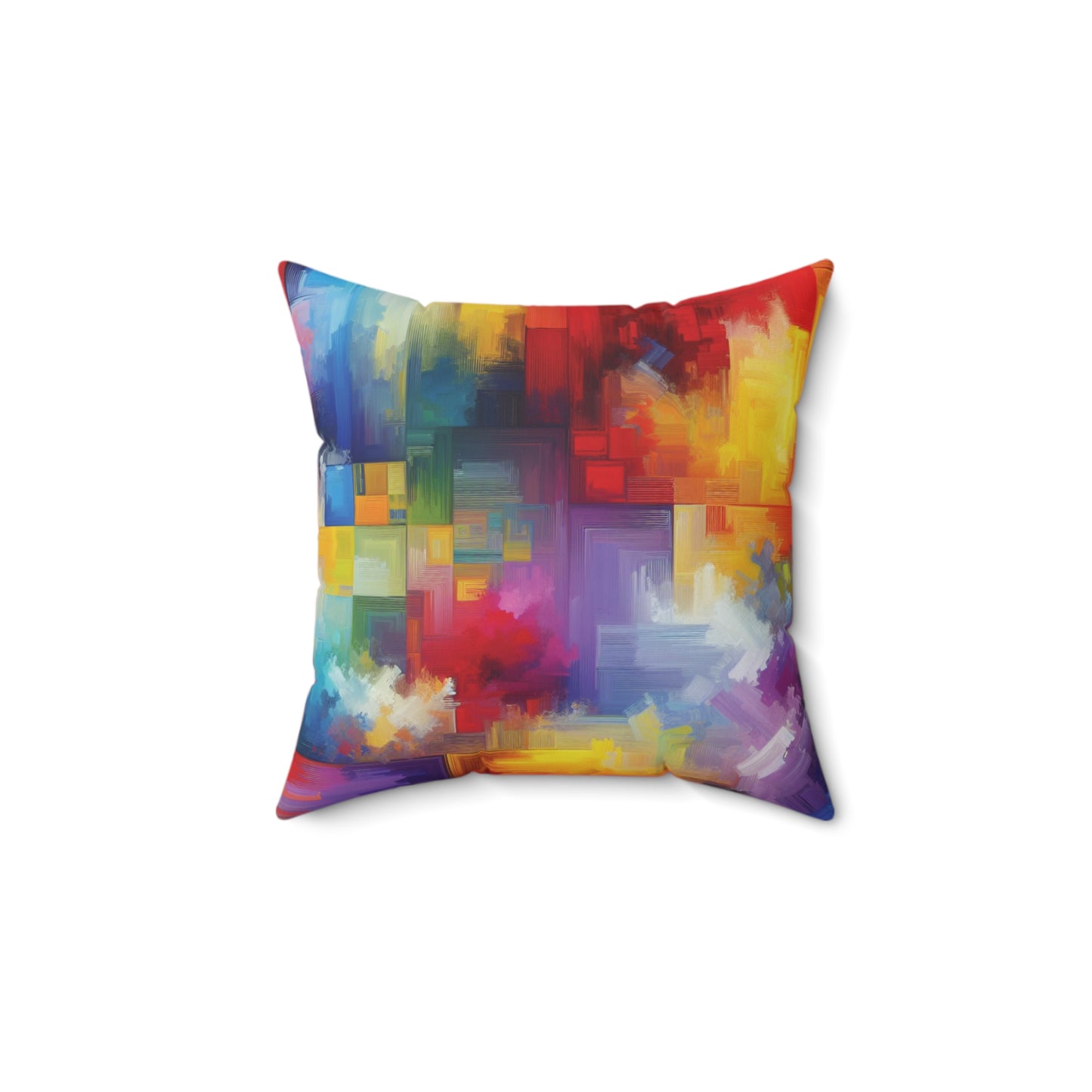 Spun Polyester Square Pillow