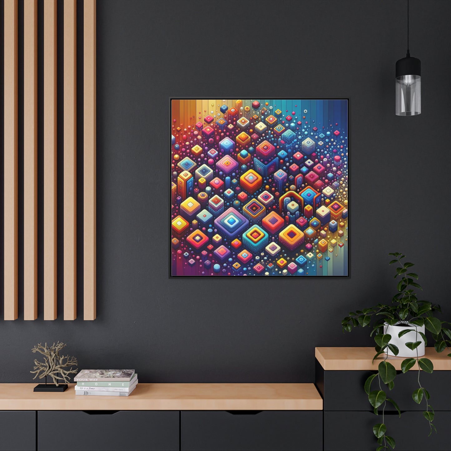 Gallery Canvas Wraps, Square Frame