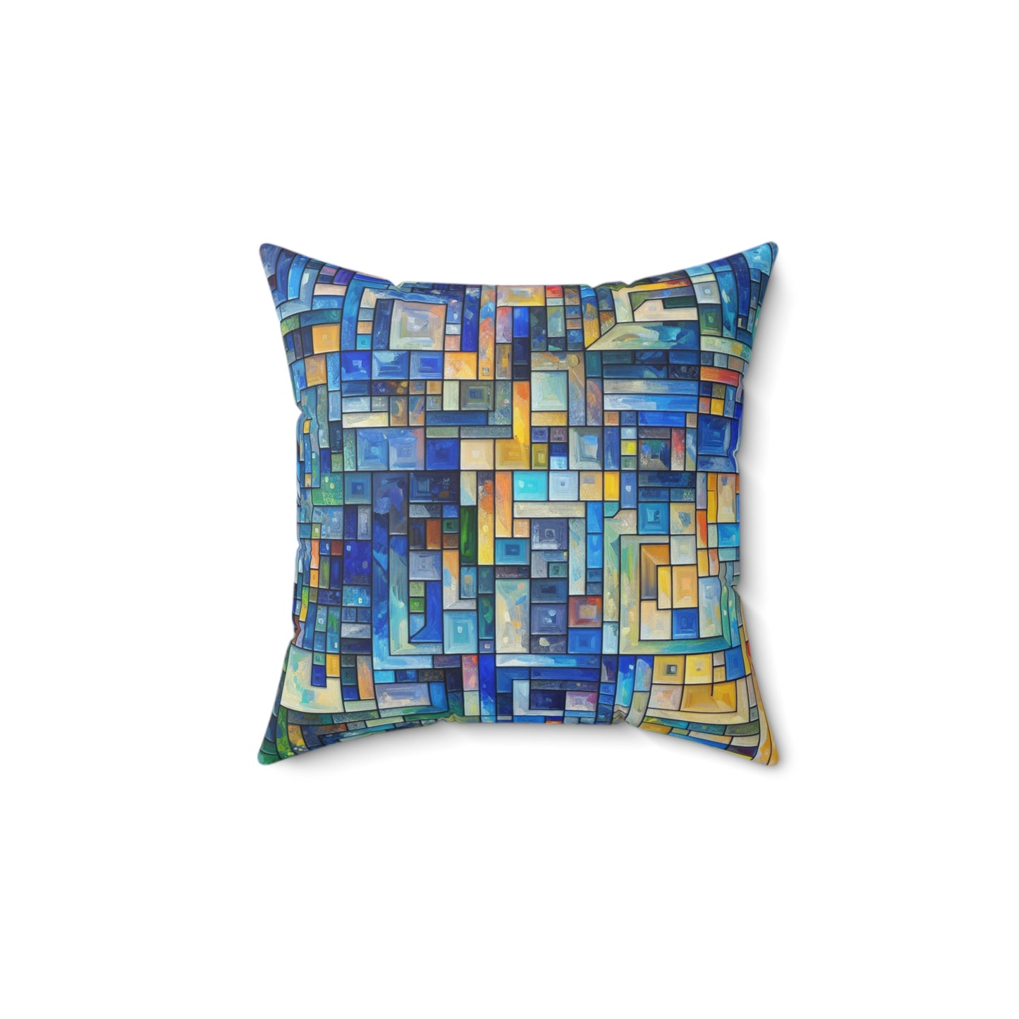 Spun Polyester Square Pillow