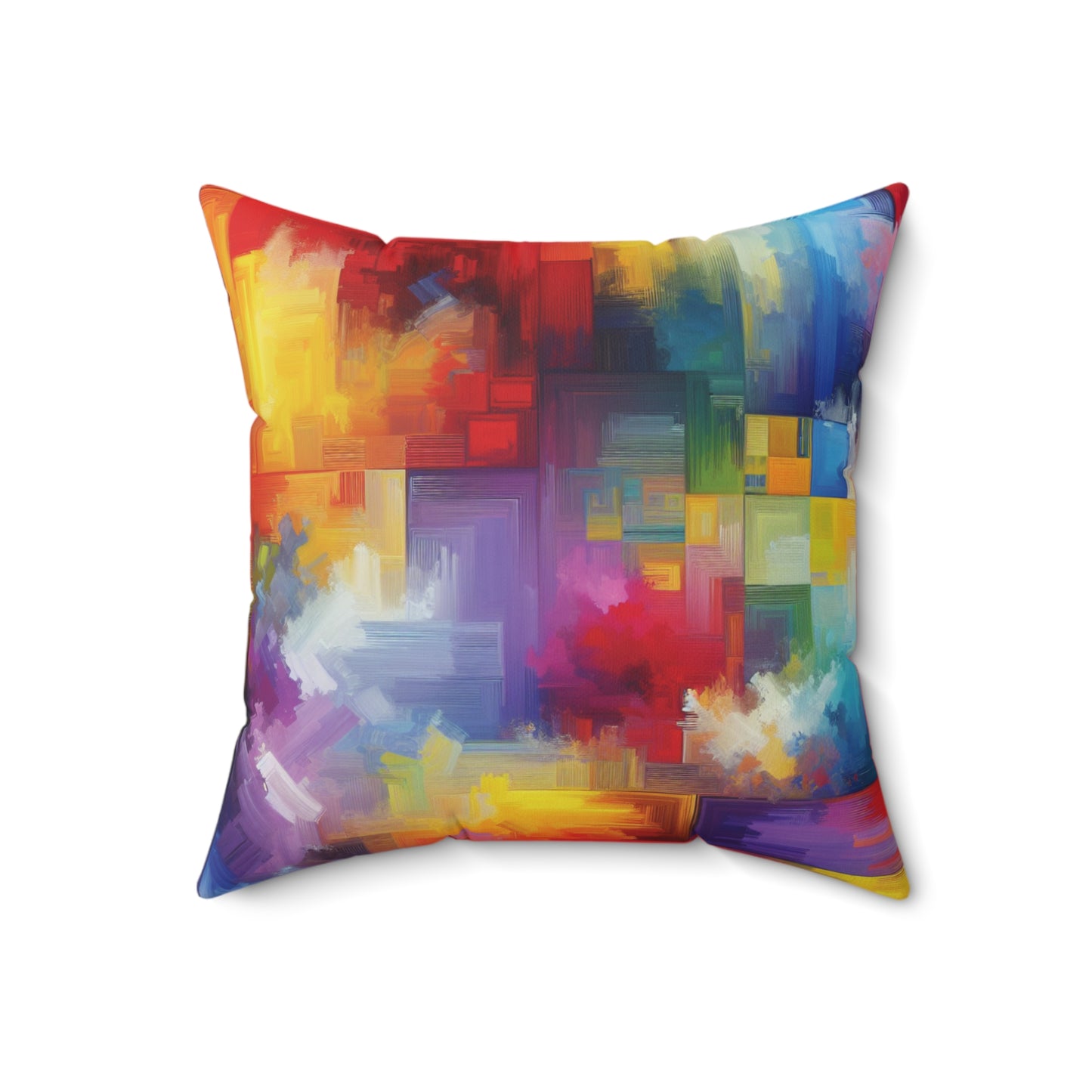 Spun Polyester Square Pillow