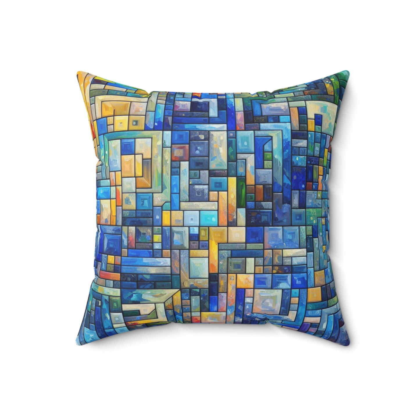 Spun Polyester Square Pillow