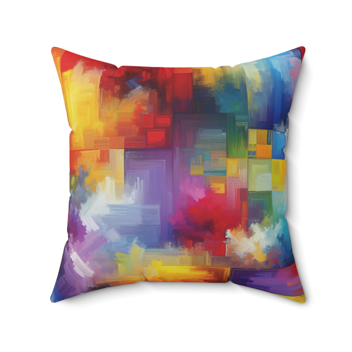 Spun Polyester Square Pillow