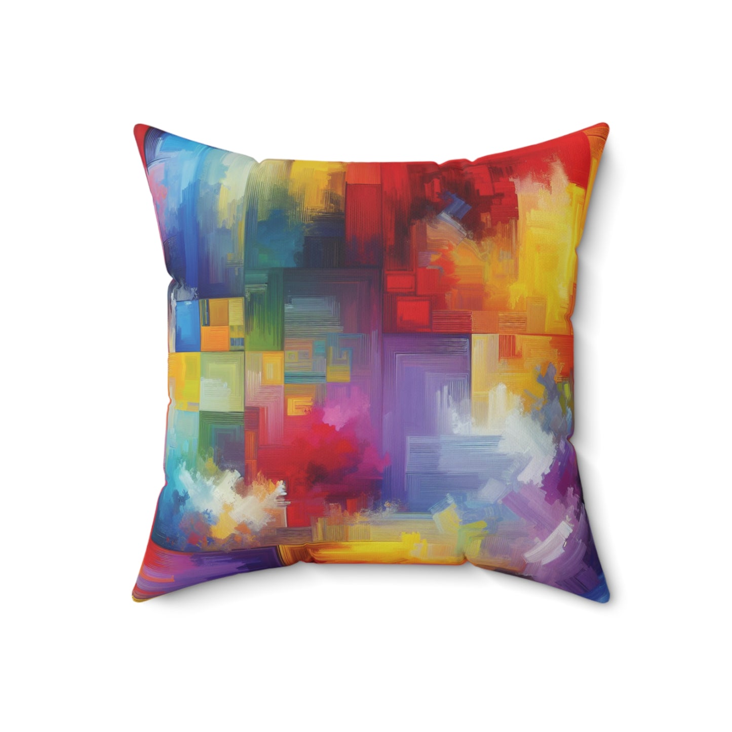 Spun Polyester Square Pillow