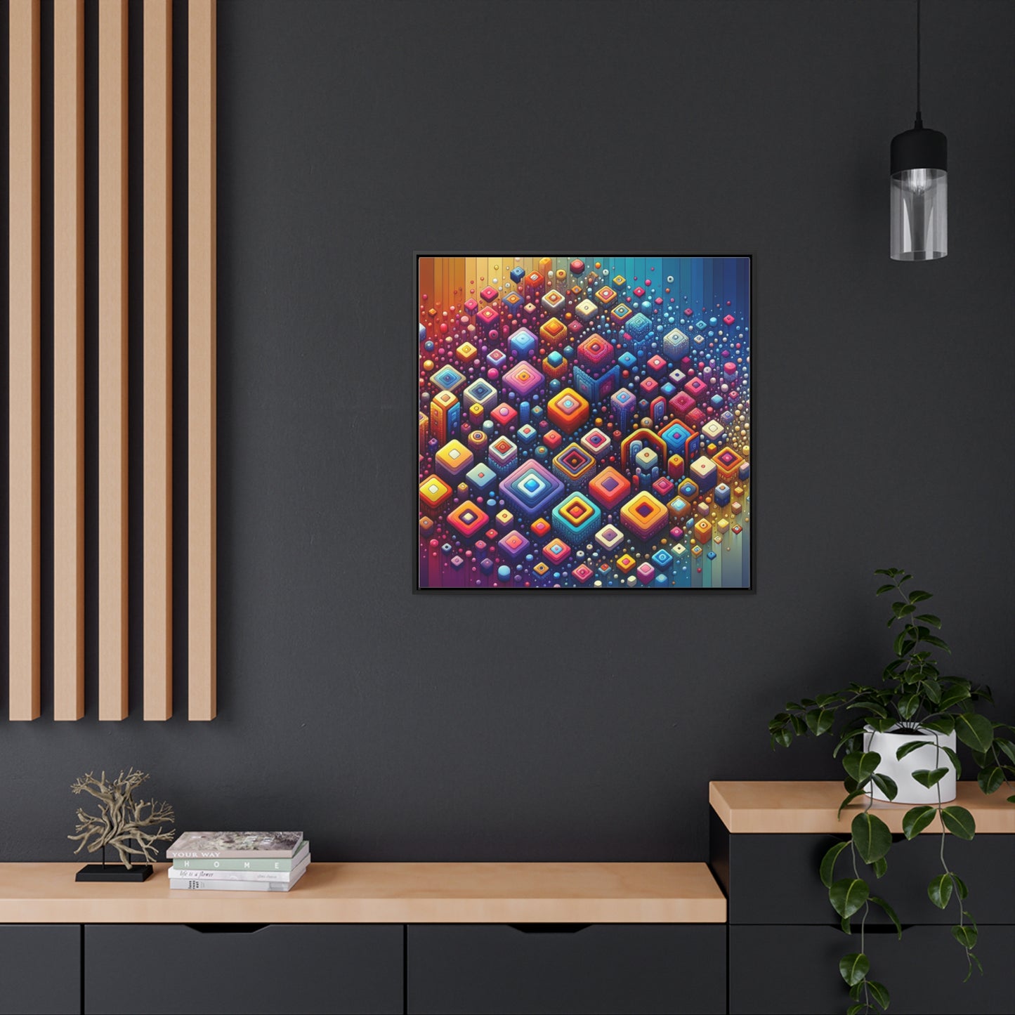 Gallery Canvas Wraps, Square Frame