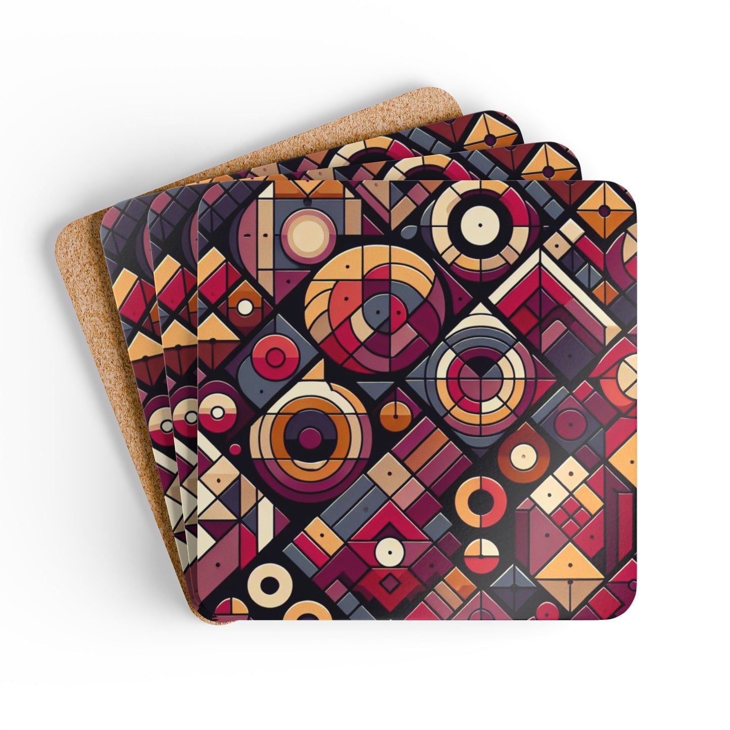 Corkwood Coaster Set