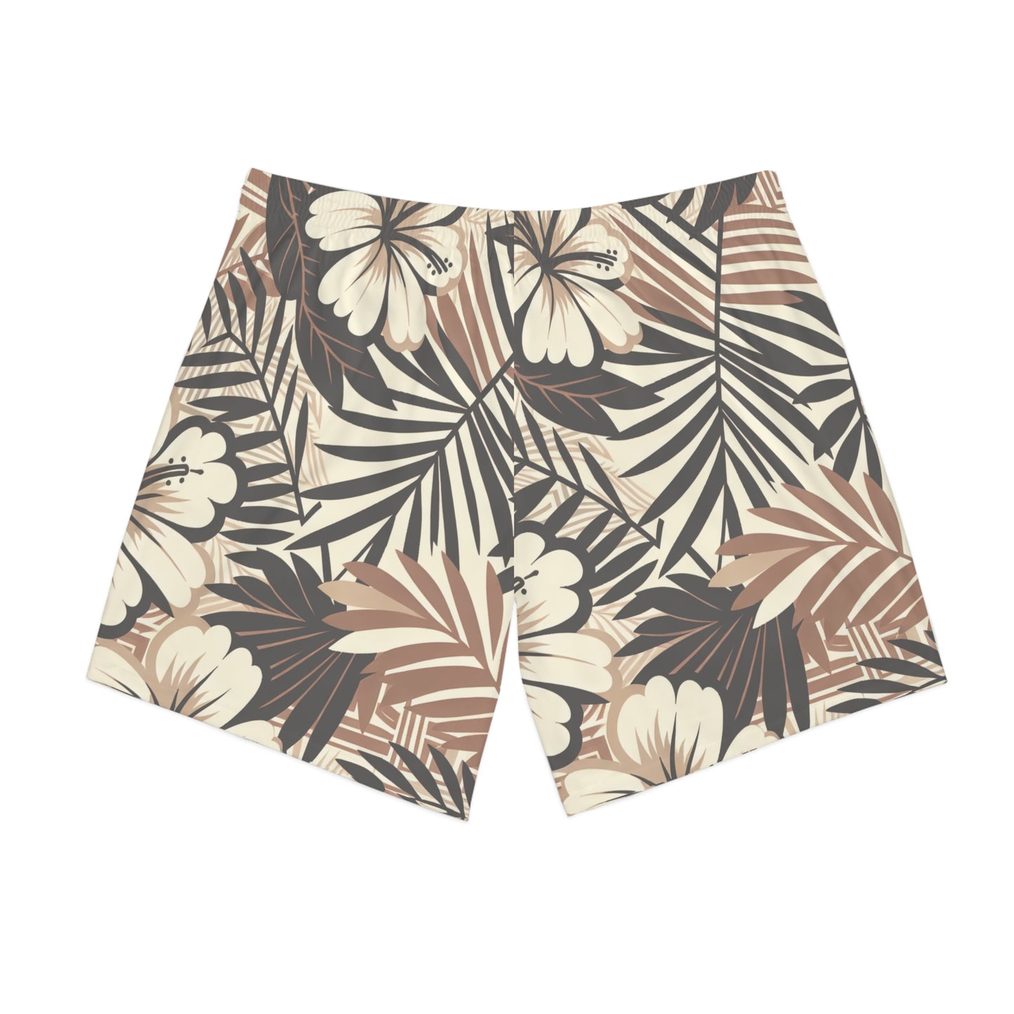 Men's Elastic Beach Shorts (AOP)