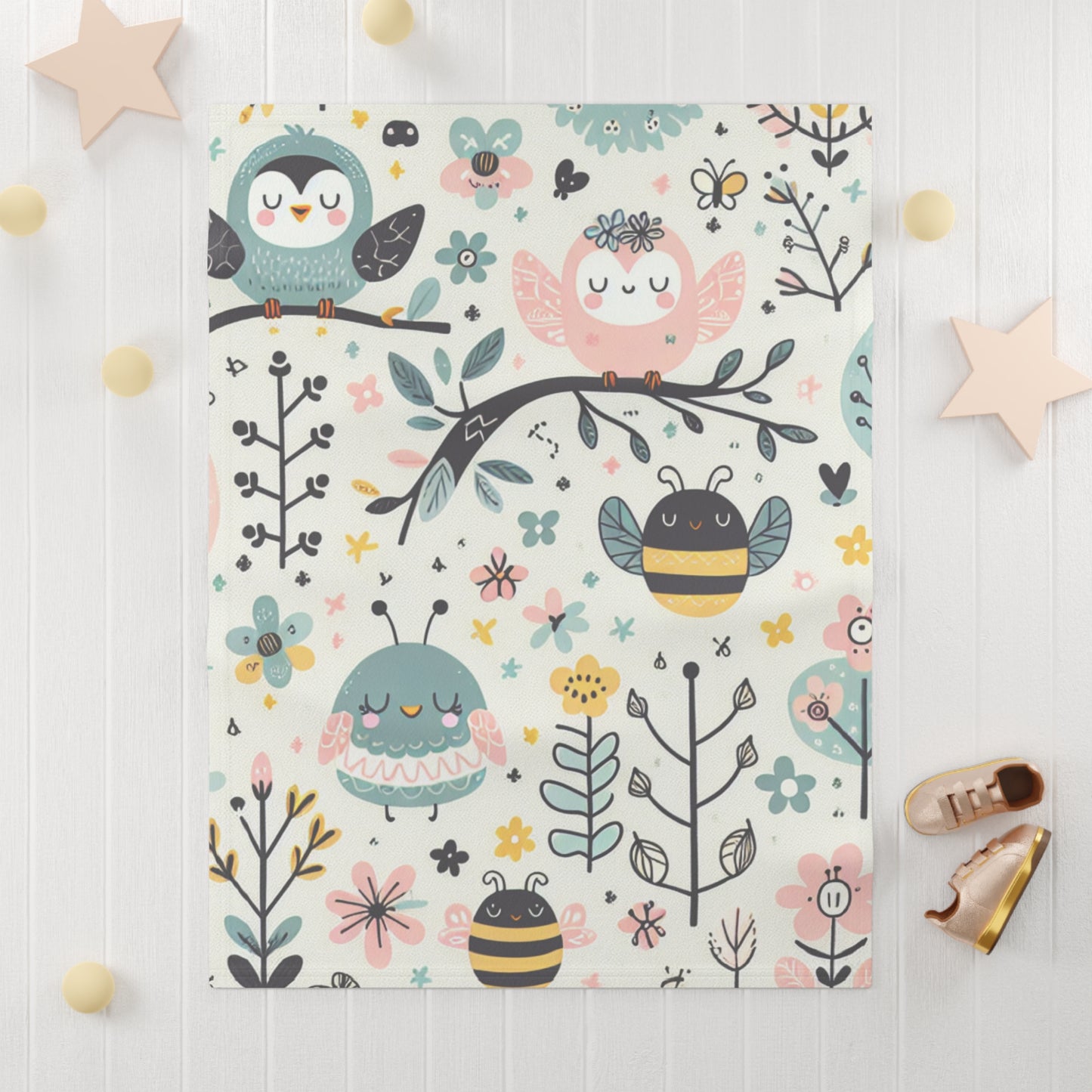 Soft Fleece Baby Blanket