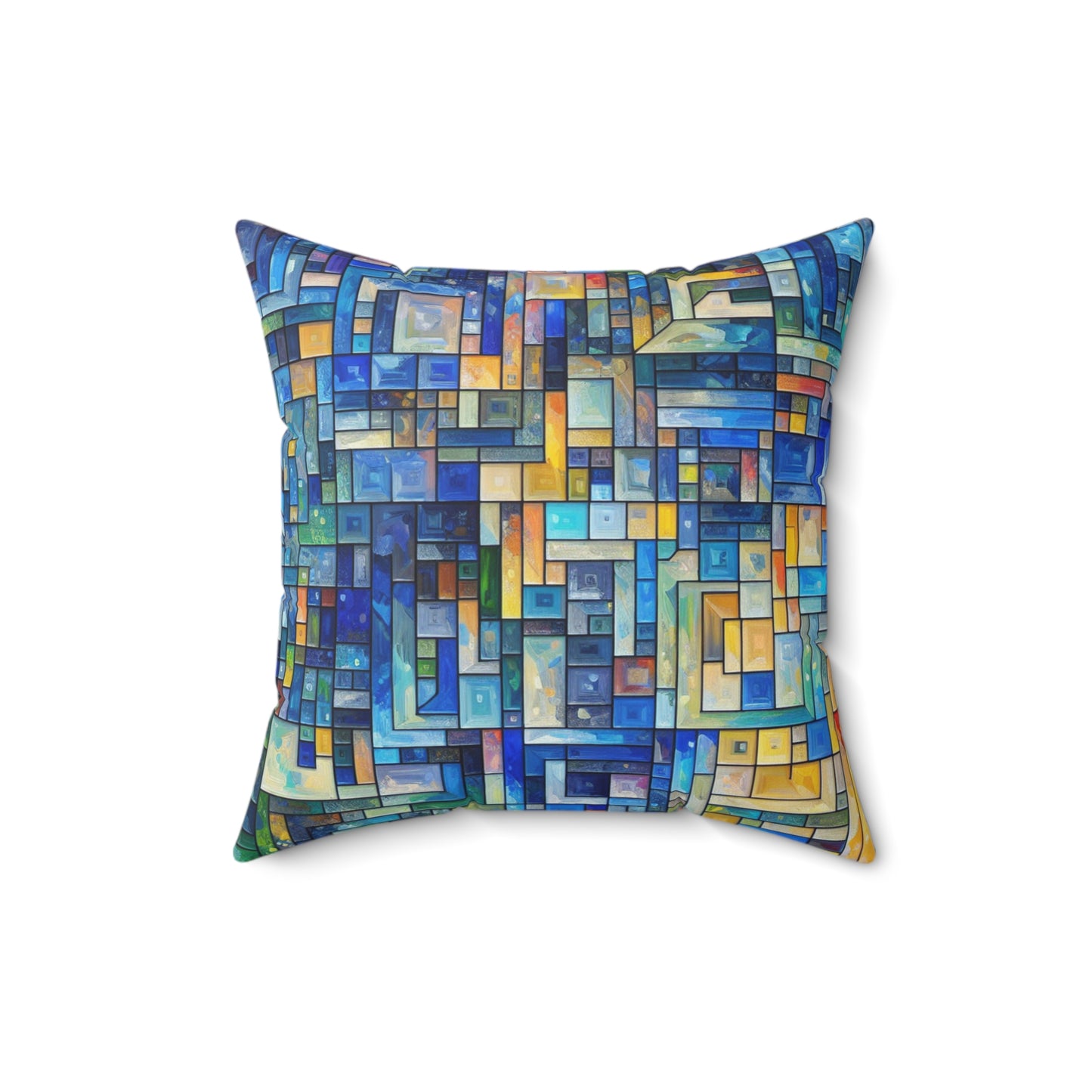 Spun Polyester Square Pillow