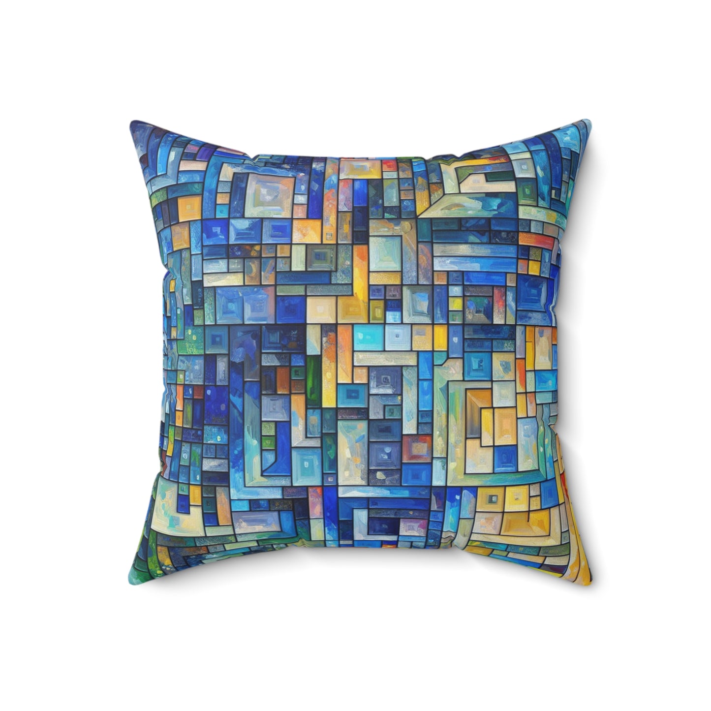 Spun Polyester Square Pillow