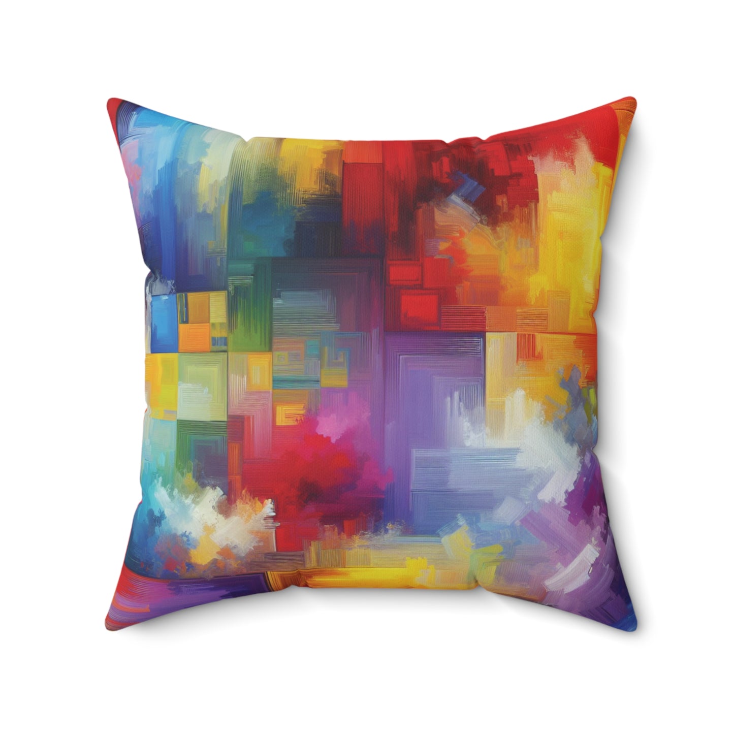 Spun Polyester Square Pillow