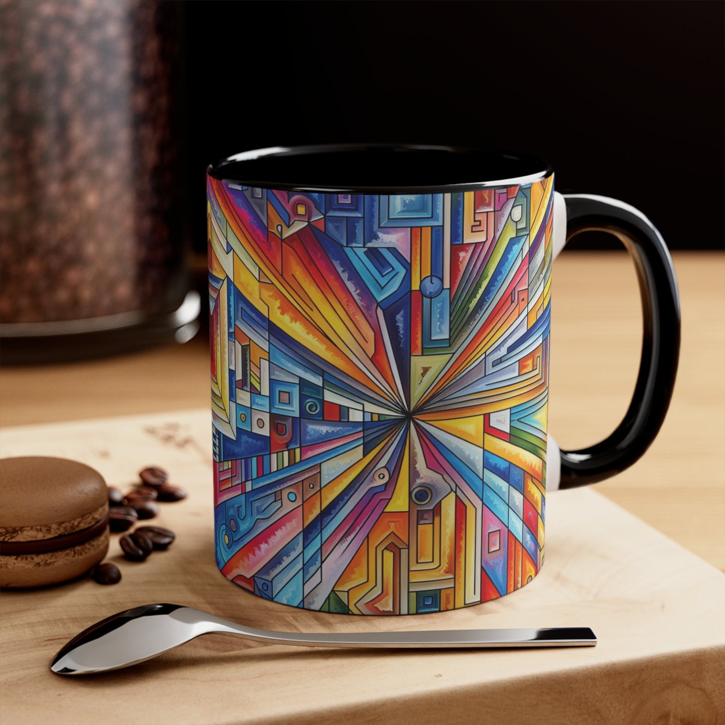 Custom Two-Tone Ceramic Mugs: Microwave & Dishwasher Safe