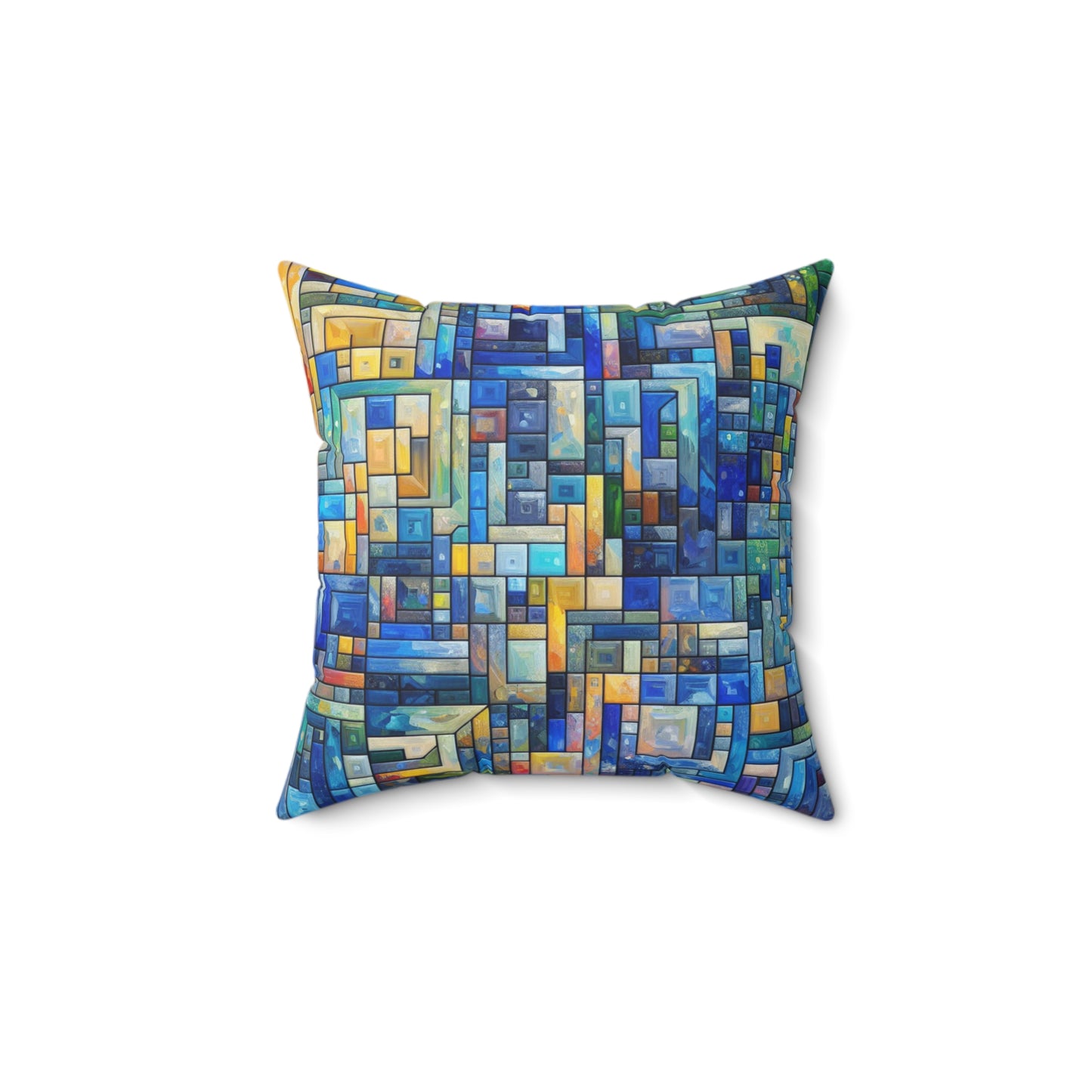 Spun Polyester Square Pillow