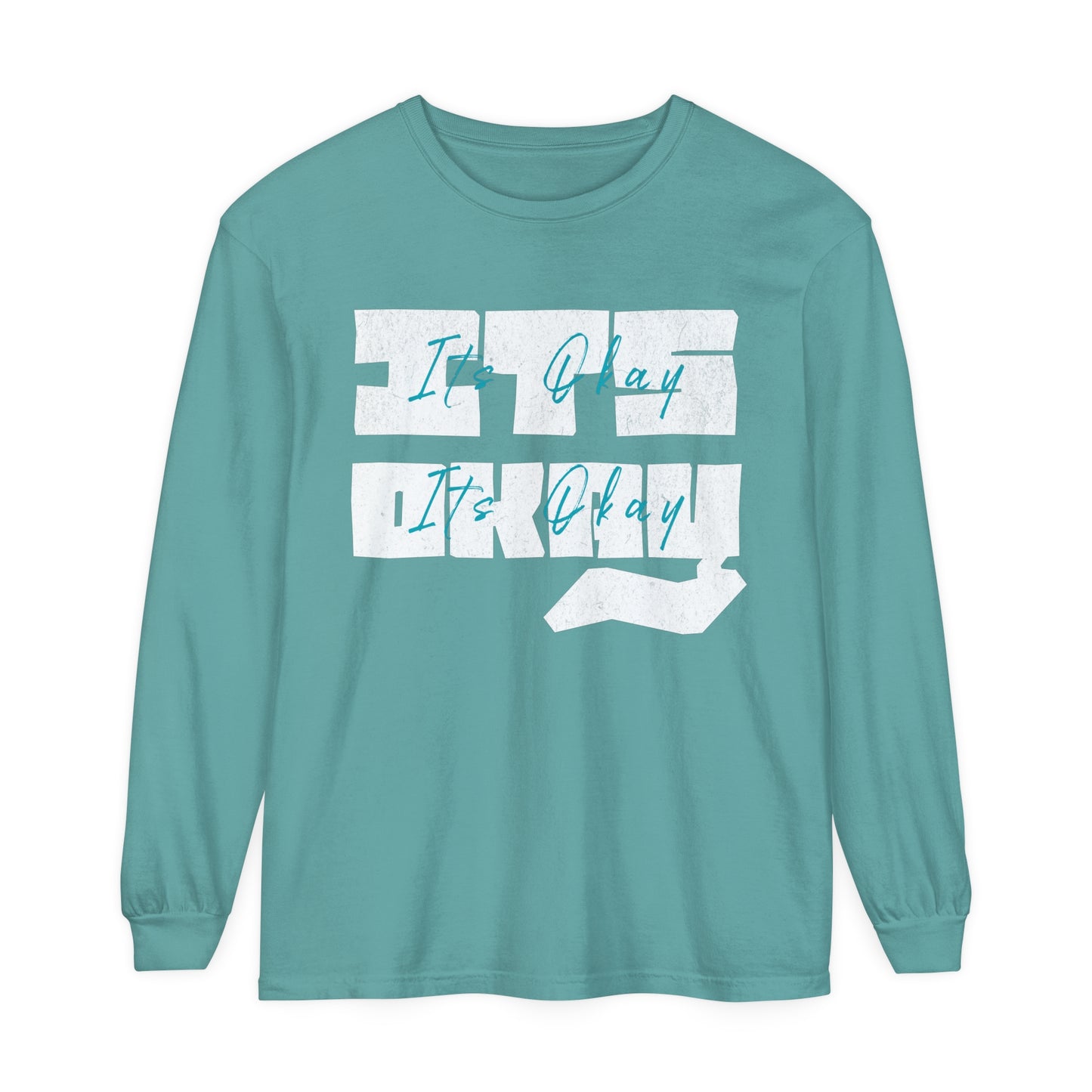 Unisex Garment-dyed Long Sleeve T-Shirt