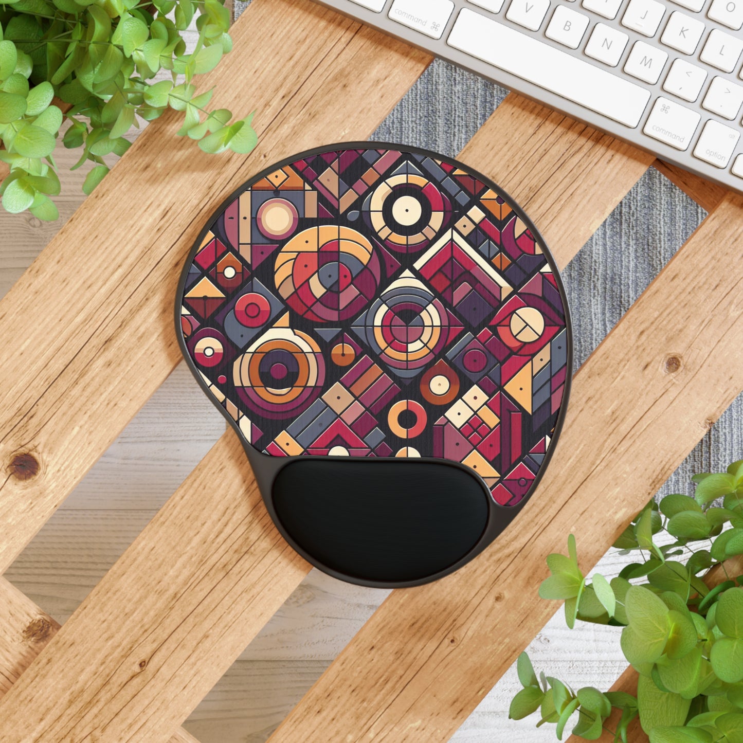 Mouse Pad With Wrist Rest