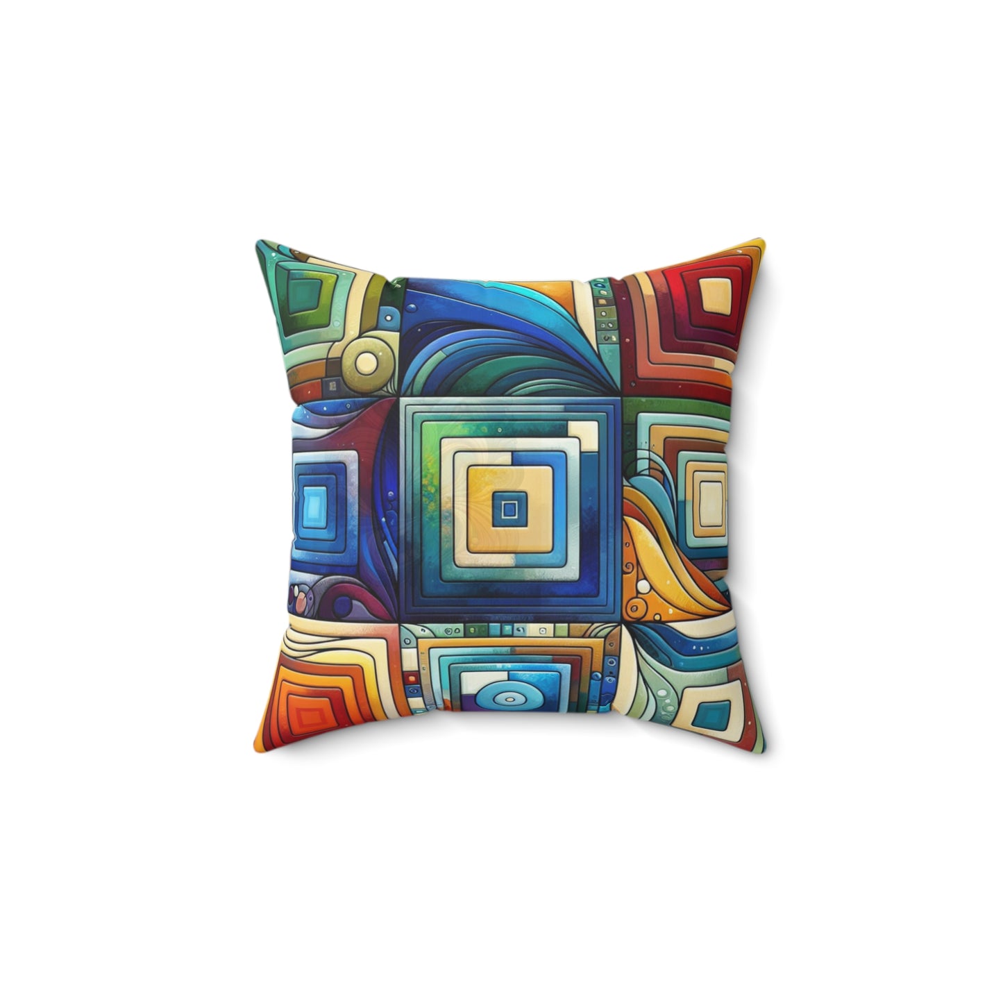 Spun Polyester Square Pillow