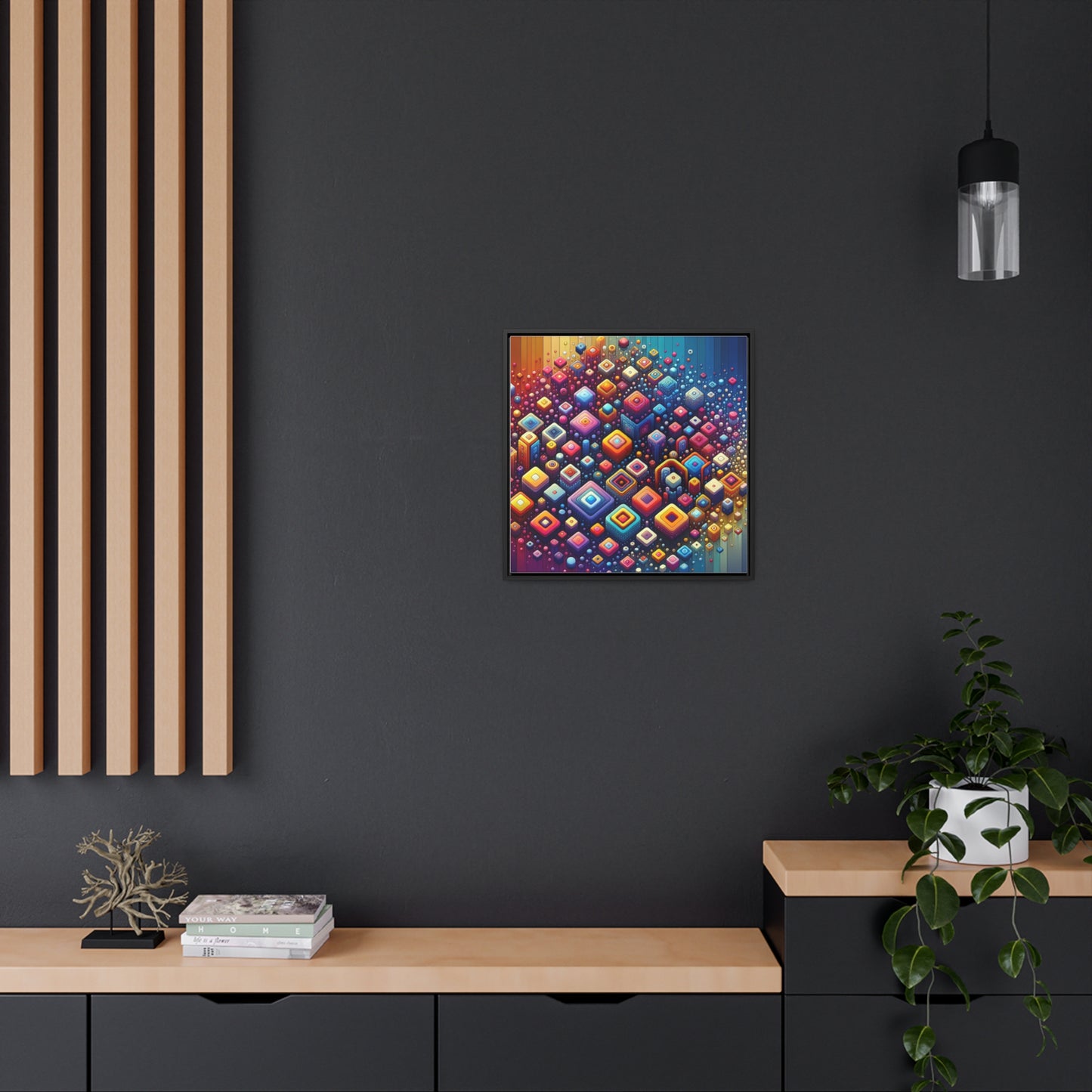 Gallery Canvas Wraps, Square Frame