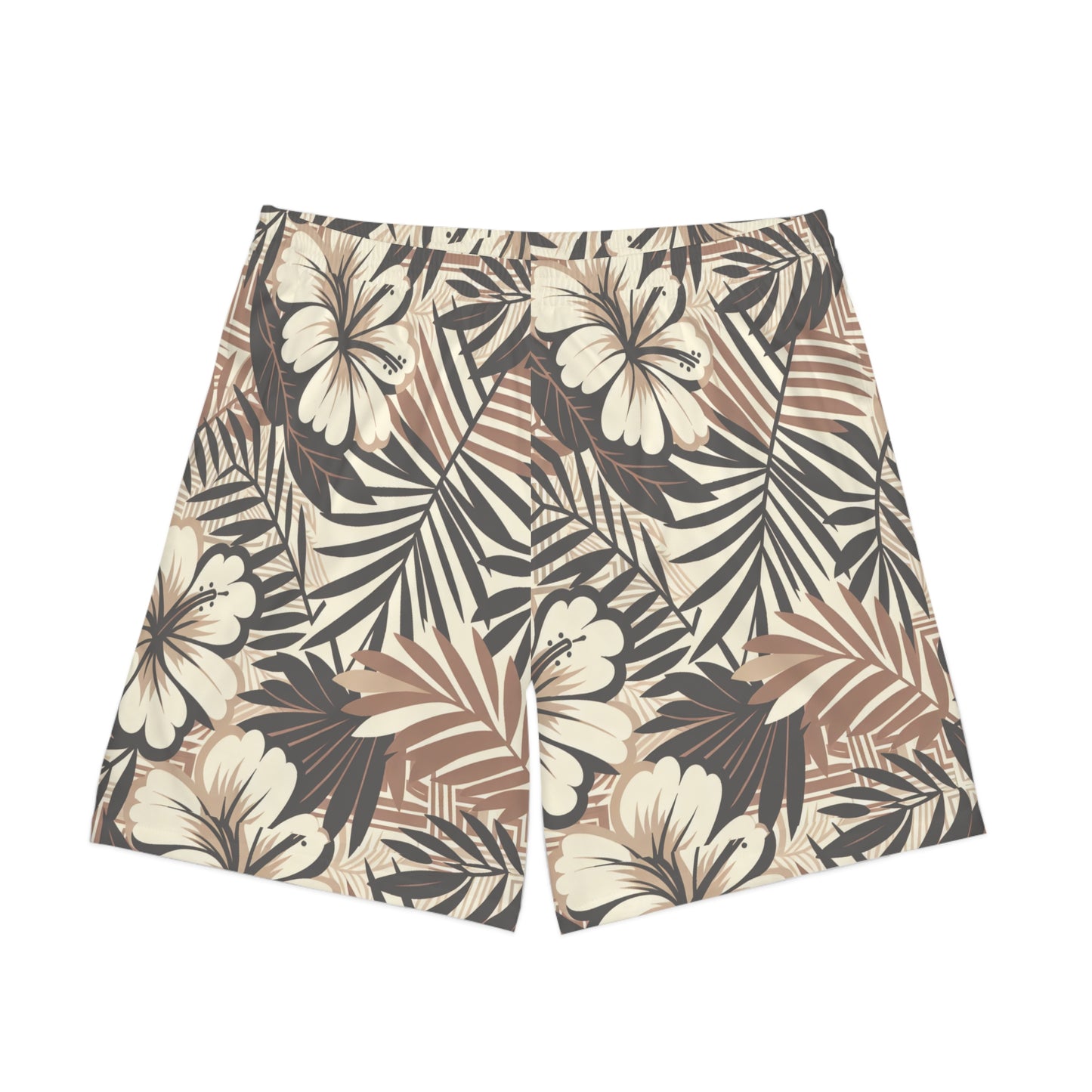 Men's Elastic Beach Shorts (AOP)