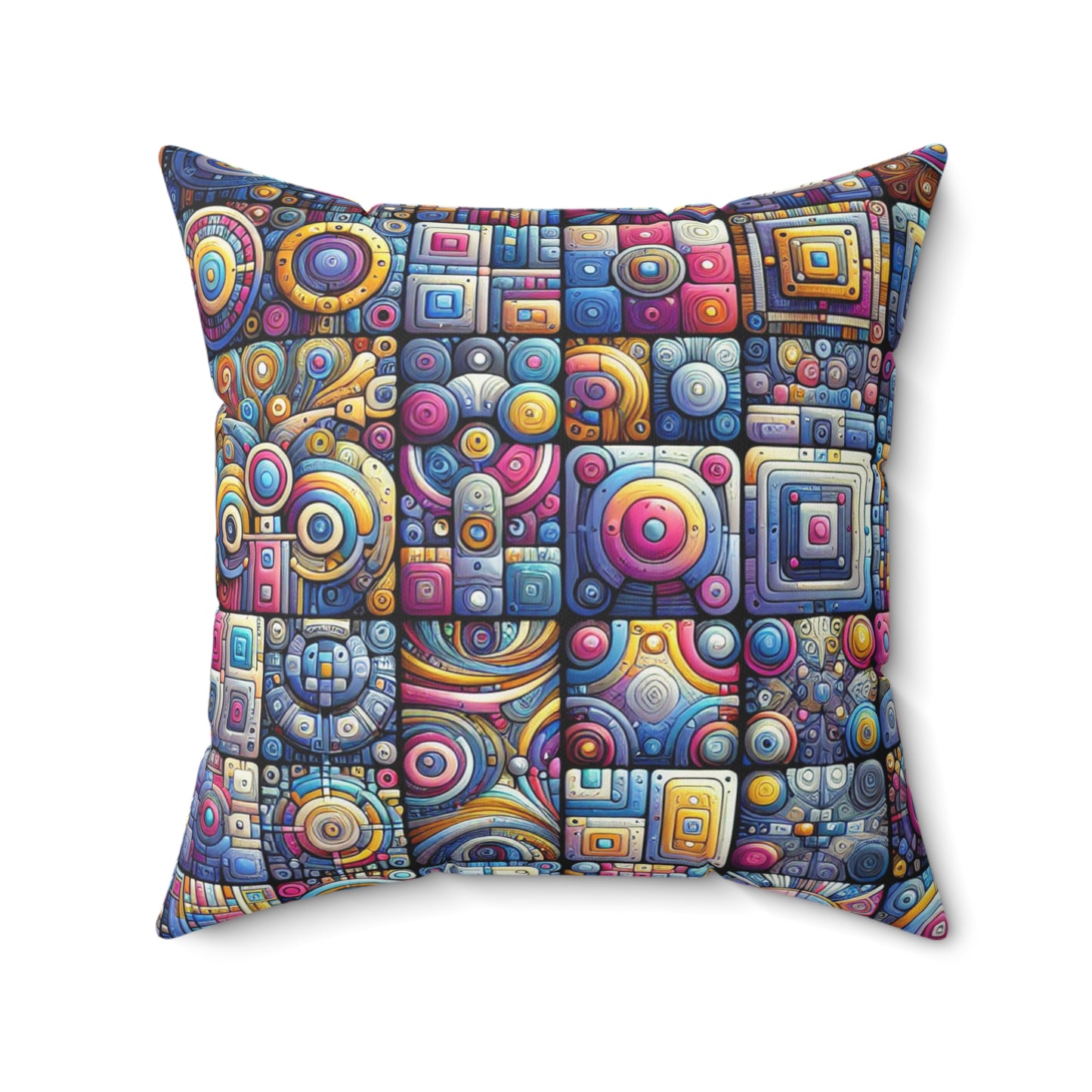 Spun Polyester Square Pillow