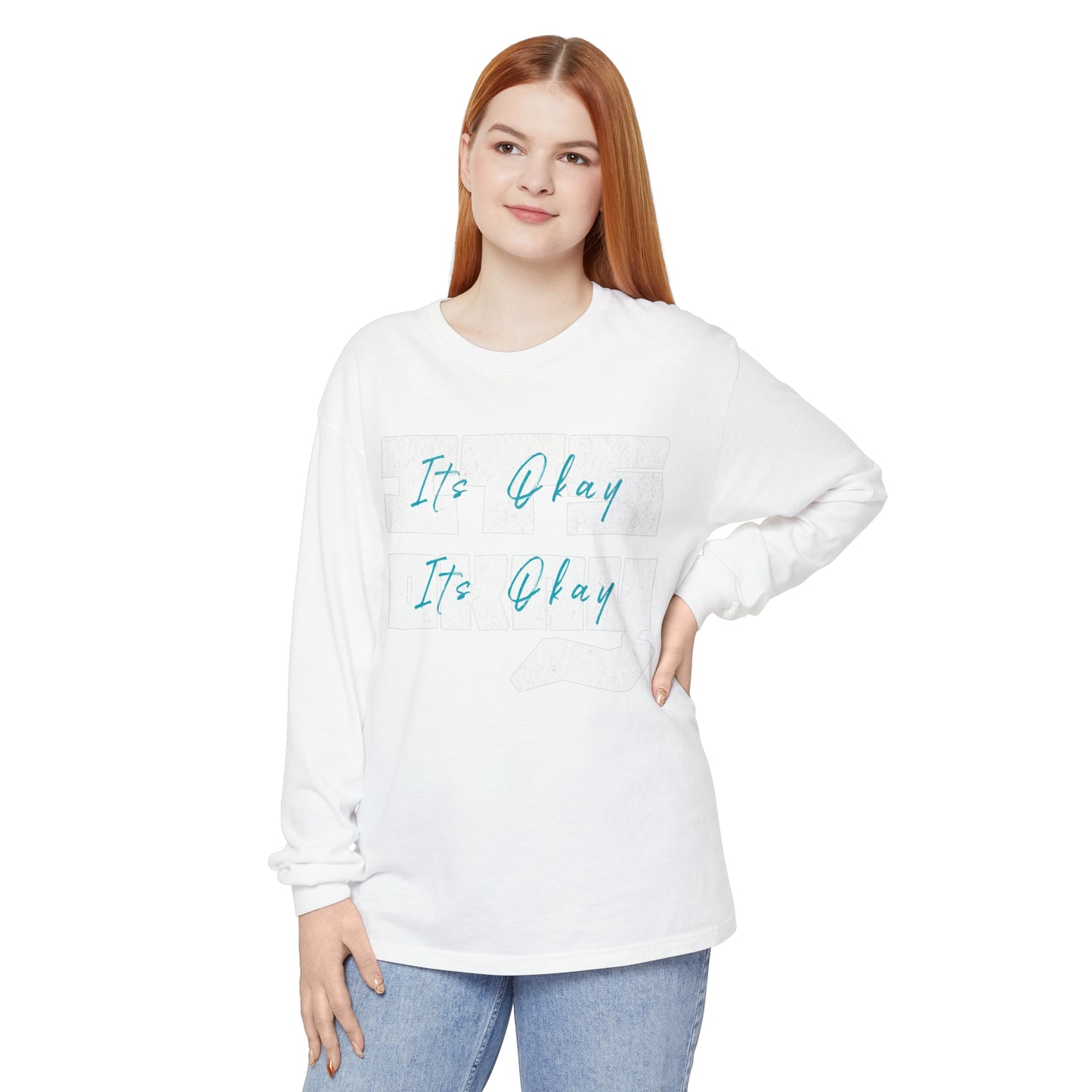 Unisex Garment-dyed Long Sleeve T-Shirt