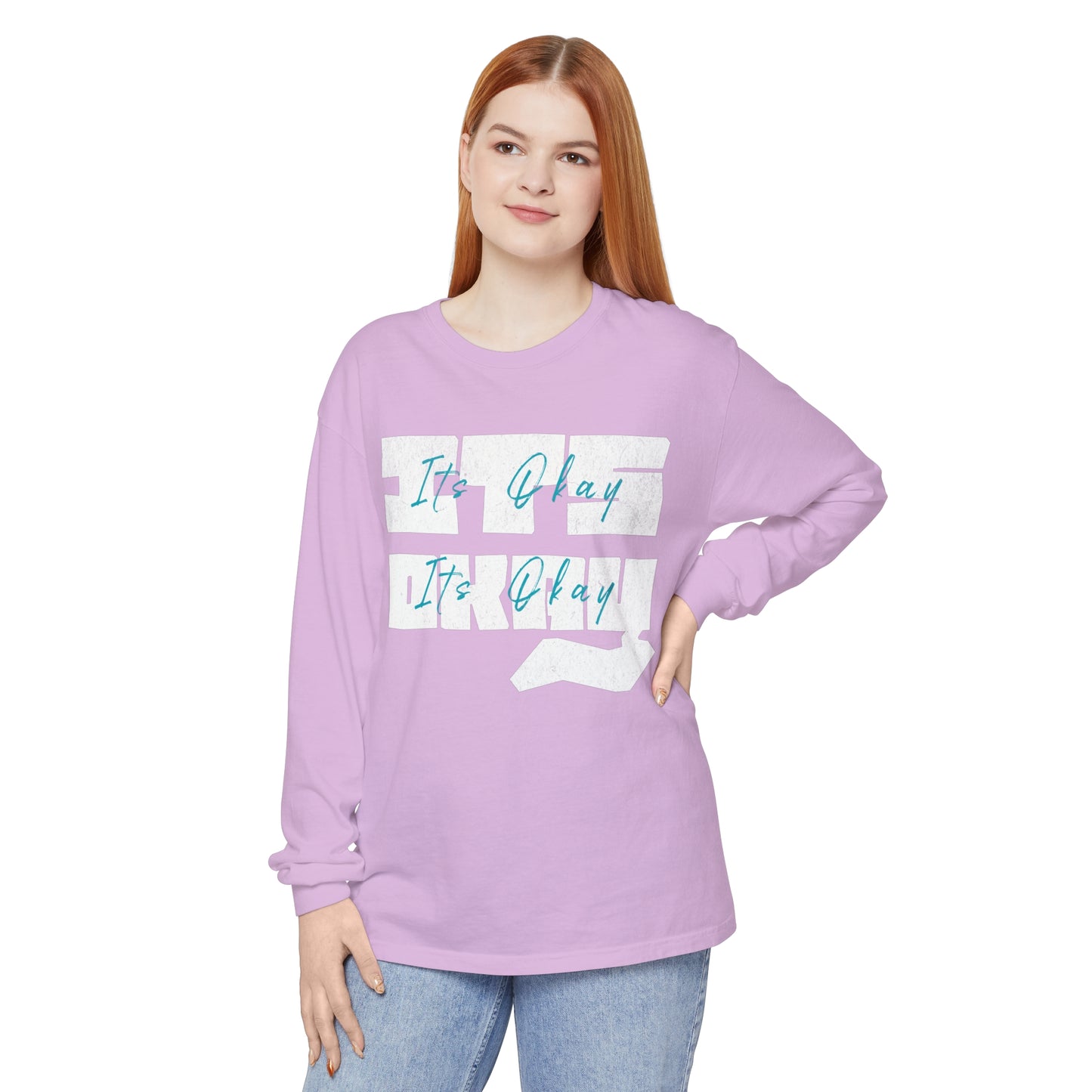 Unisex Garment-dyed Long Sleeve T-Shirt